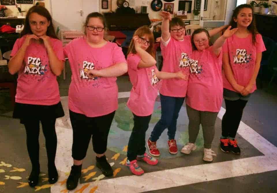 Pick’n’Mix dancers perform for the Positive Choice award conference