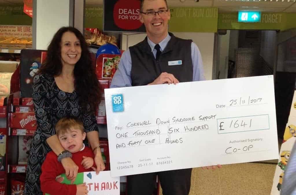 Co-op Roche raise money for sensory equipment