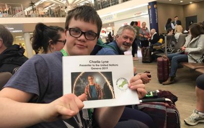 Cornwall Downs Syndrome Support Group member attends United Nations in Geneva World Down’s Syndrome Day Event